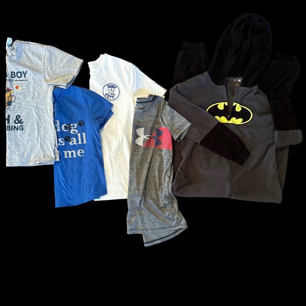 Boys Batman Kids Hoodie pj’s and T-Shirt Set